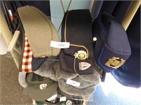 LOT OF FOREIGN LAW ENFORCEMENT HATS