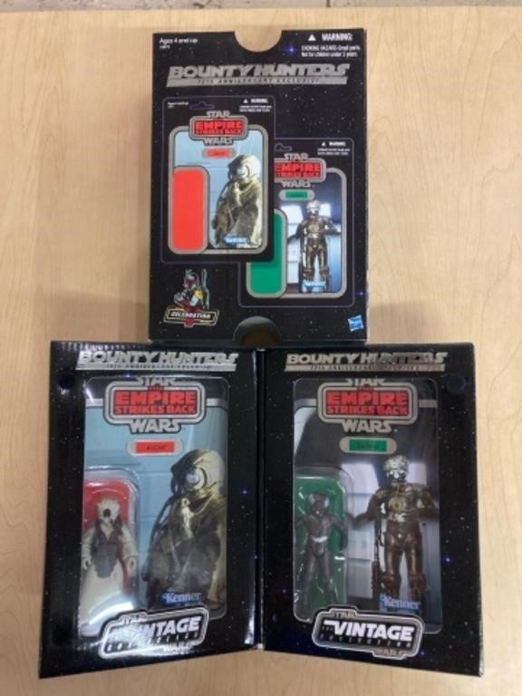 2010 STAR WARS BOUNTY HUNTERS FIGURE SET