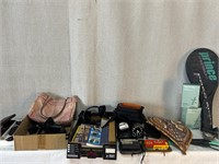 Purse, Decorative Shield, Tennis Racket, Clock etc