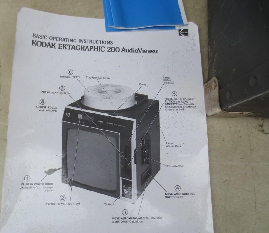 Kodak Ektagraphic 200 AudioViewer