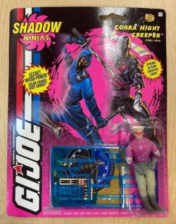 1980S GI JOE SHADOW NINJA COBRA NIGHT CREEPER