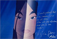 Autograph Mulan Photo