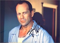 Autograph Bruce Willis Photo