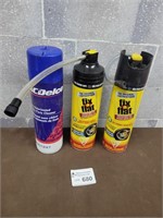 2 Fix a Flat and parts cleaner