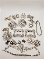 (K) Rhinestone Jeweley - Bracelets, Screw-on and
