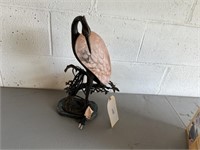 TIM CHI CAST BRONZE LAMP  WORKS