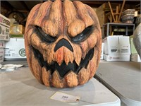 LARGE JACK-O-LANTERN DECOR WITH LED LIGHTED EYES