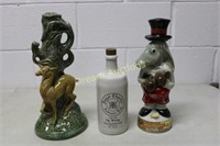 Hunting Theme Lamp/Base, Hudson Bay Whisky & More