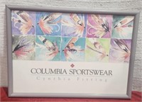 16×22 Columbia Sportswear "Fishing Flies" Pic by