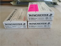 60 rounds Winchester 556 ammo