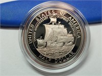 OF) 1992 s proof Columbus Discovery half dollar