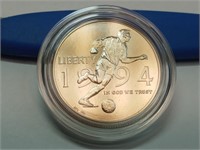 OF) 1994 D uncirculated world cup half dollar