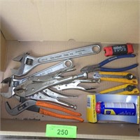 WRENCHES, PLIERS, VICE GRIPS, WIRE CUTTERS, ETC