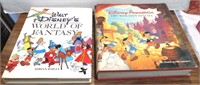 (2) Large Walt Disney Animation Books