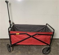 Folding Wagon with Vinyl Bin