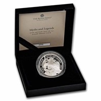 2023 Gb 1 Oz Silver Myths & Legends King Arthur Pf