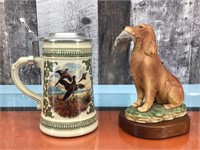 Dave Grossman Designs Irish Setter & Stein