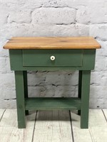 Painted Accent Table w/ Storage
