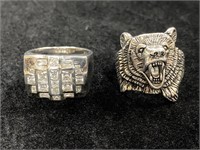 Men's Fashion Rings Incl. Sterling Silver