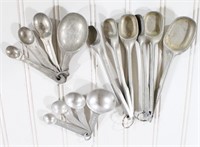 Aluminum/Tin Measuring Spoons