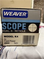 Weaver Scope Model K4