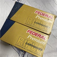 4 Boxes 7-30 Waters Federal Ammo
