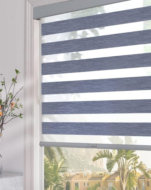 Persilux Cordless Zebra Blinds for Windows