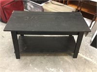 Vintage Stained Wood Coffee Table