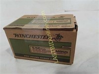 200 Rounds Winchester 5.56 Green Tip Ammo