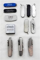 (12) POCKET KNIFE & MORE LOT - ZIPPO