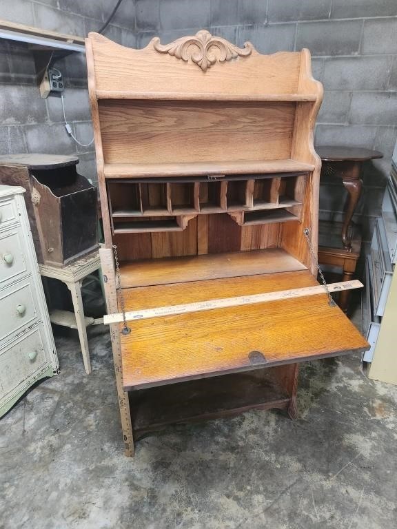 Oak Secretary desk