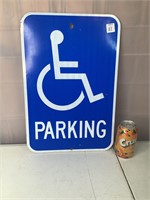 Handicap Metal Sign