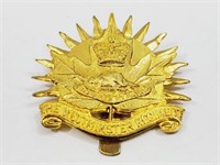 Westminister Regiment Canada Cap Badge