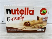 Nutella B-ready 32 wafers with Nutella spread