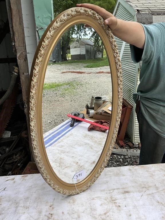 36" Oval Mirror