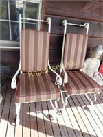 Vintage Wrought Iron Chairs