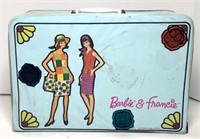 1986 Barbie & Francie Doll Case