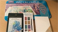 Watercolor Sets & Small Canvas