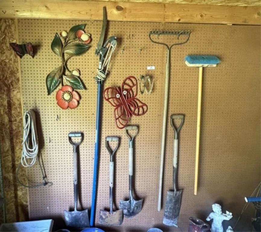 Long Handled Garden Tools and Misc.