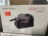 Cookmate by Viasonic Waffle Maker