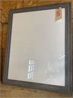 Framed Dry Erase Board 27" x 32"