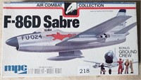 MPG F-86D Sabre 1/72 Model Kit with Bonus Crewman