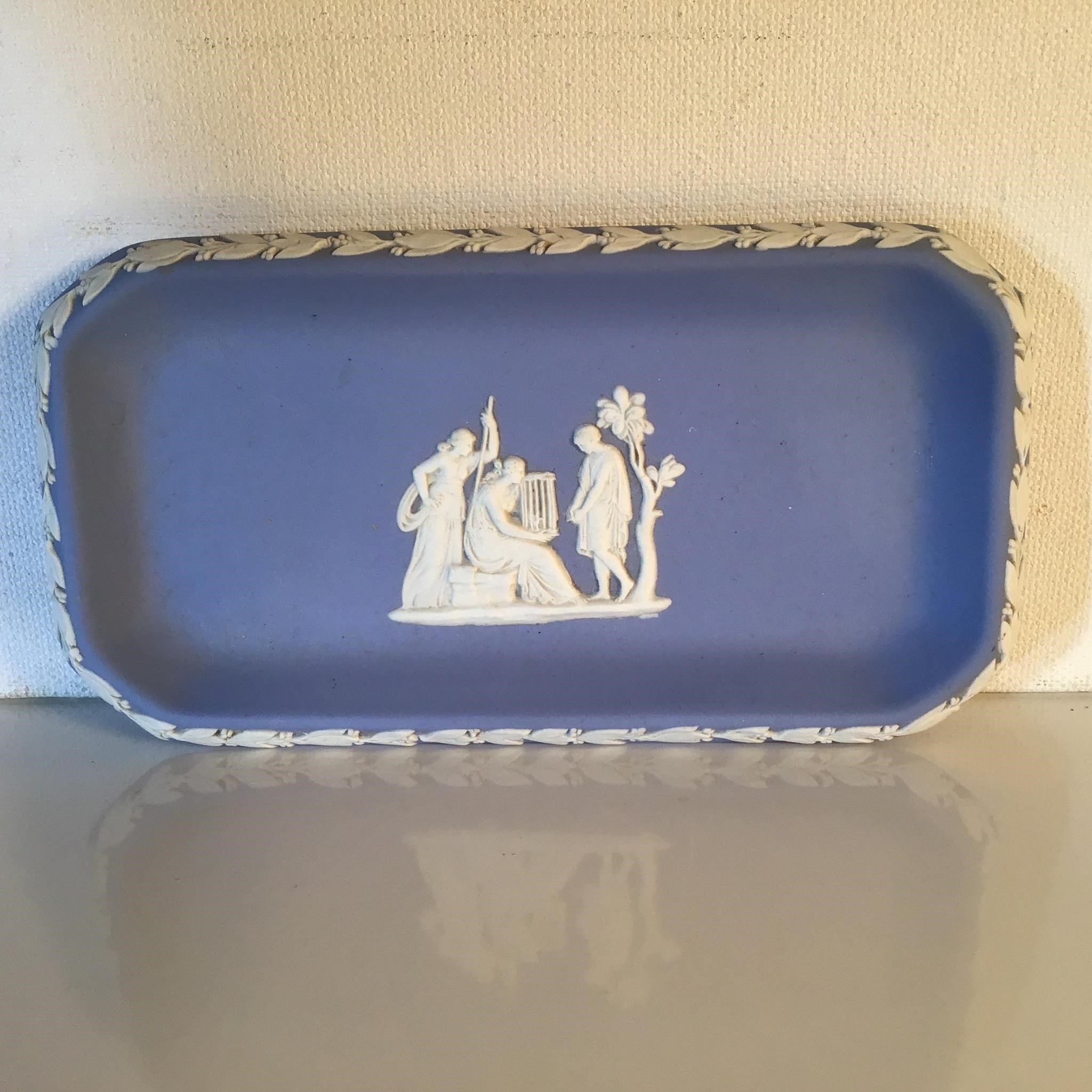 WEDGWOOD JASPERWARE POTTERY TRAY ENGLAND