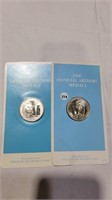 2 sterling silver proof coins