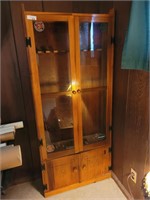 "1955" WOODEN GUN CABINET