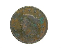 1835 Cent F-VF