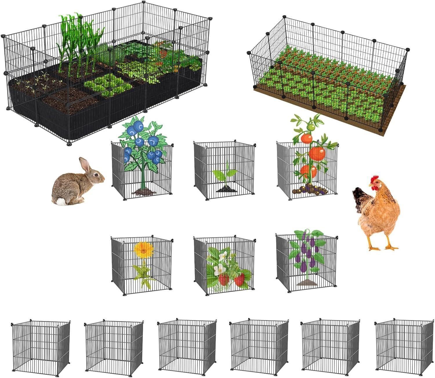 6Packs Garden Chicken Wire Cloche Plant Protectors