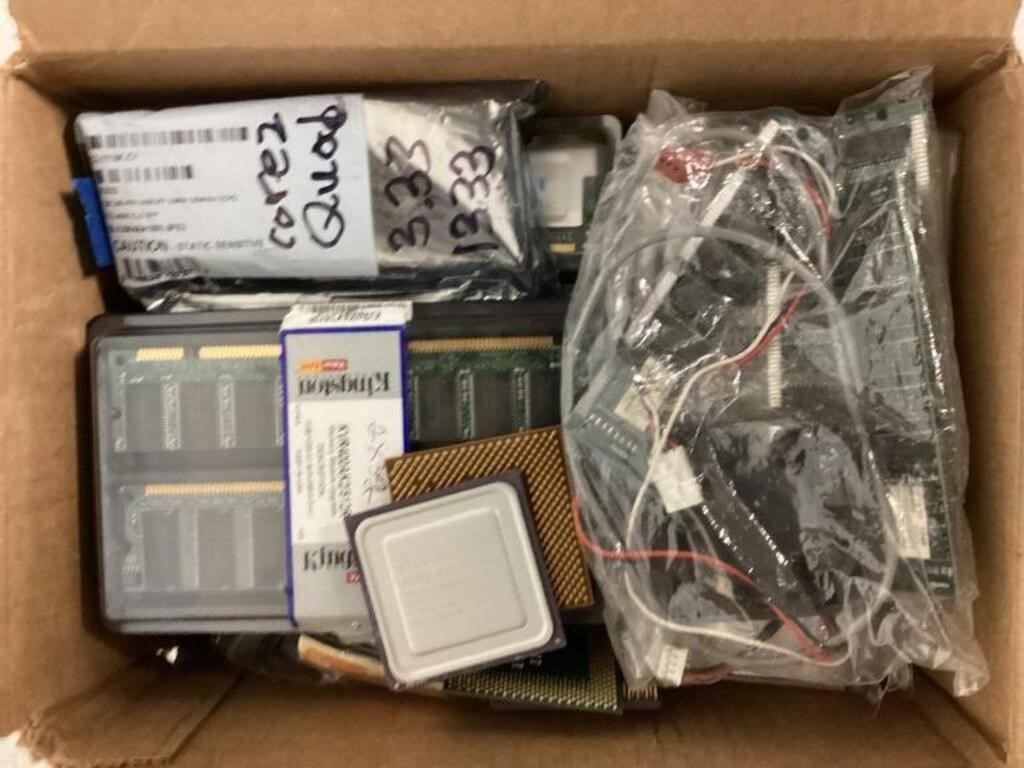 Box of computer chips