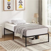 VECELO 14" Metal Platform Bed Frame/Mattress