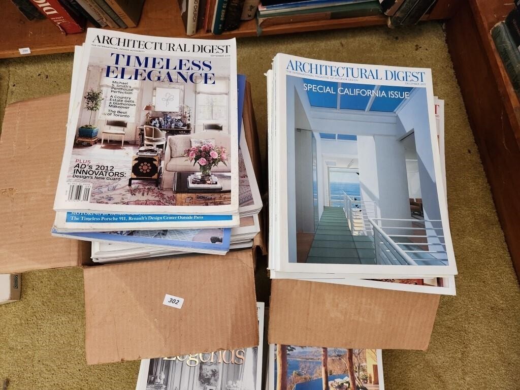 Architectural Digest (ALL OF THEM)